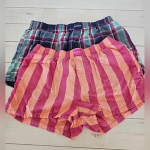 Joyspun Women's Sleep Shorts With Pockets 2 Pair